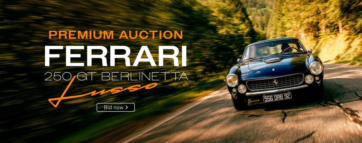 Premium Auction Ferrari 250 GT Berlinetta Lusso