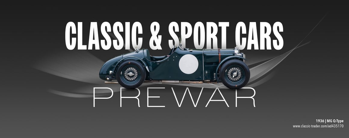 Classic & Sport Cars - Prewar