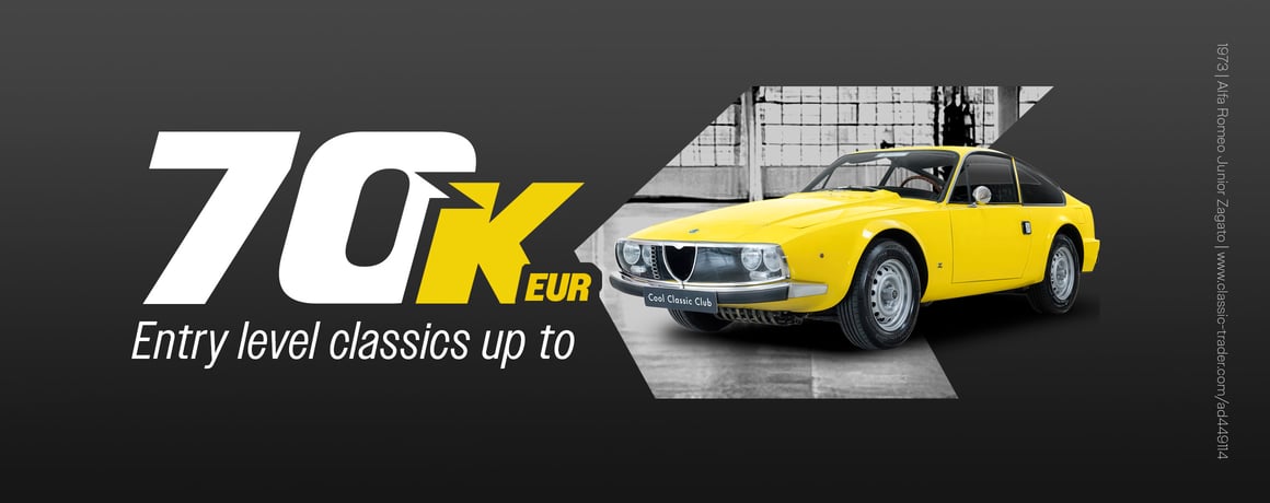 Entry level classics up to 70,000 €