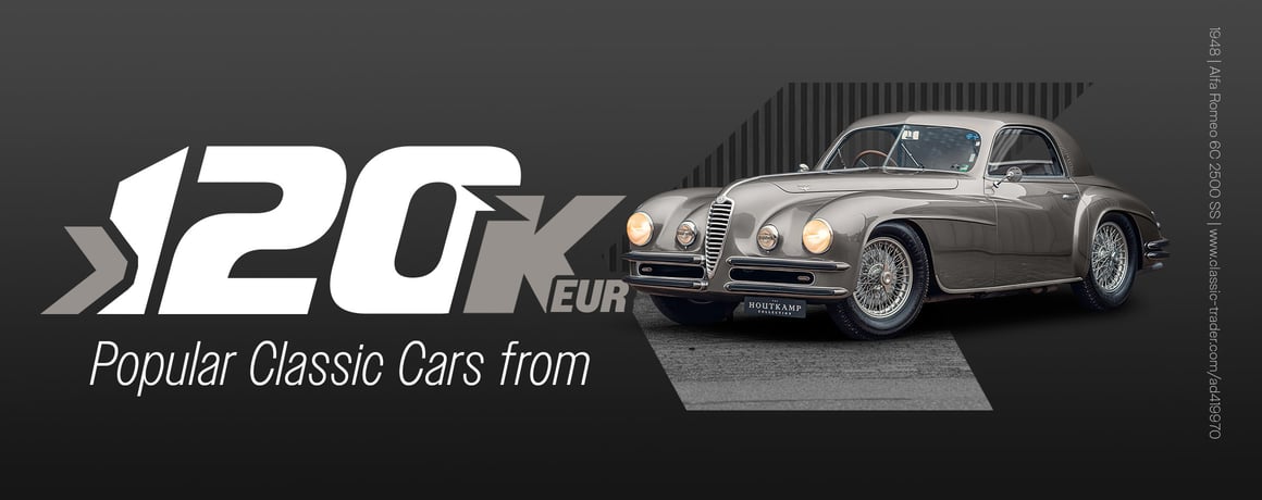 Popular Classic Cars from € 120,000