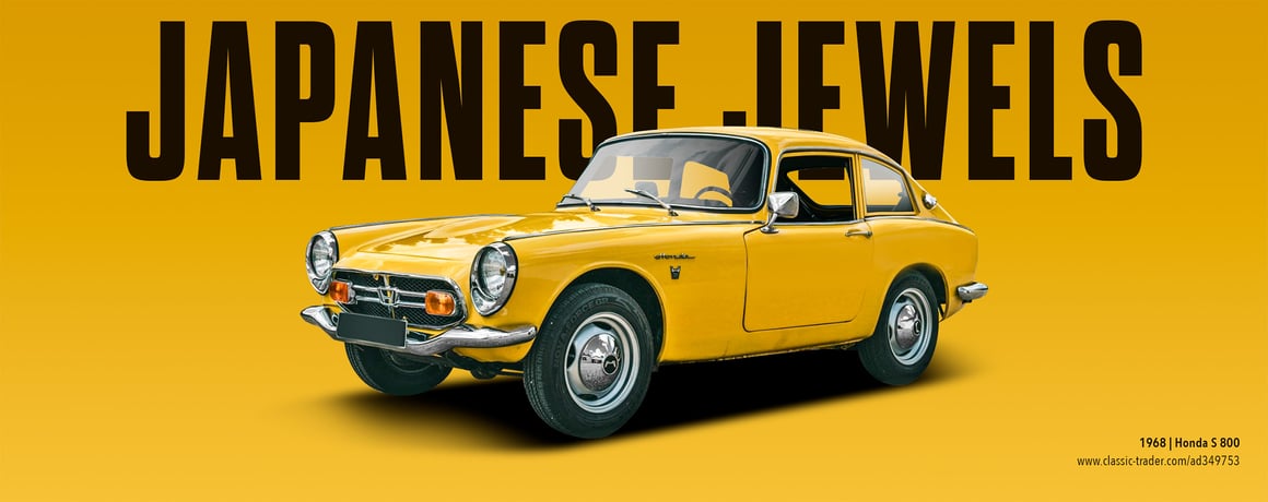 Auto d'epoca dal Giappone in vendita