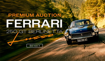 Premium Auction Ferrari 250 GT Berlinetta Lusso