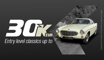Entry level classics up to 30,000 €