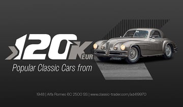 Popular Classic Cars from € 120,000