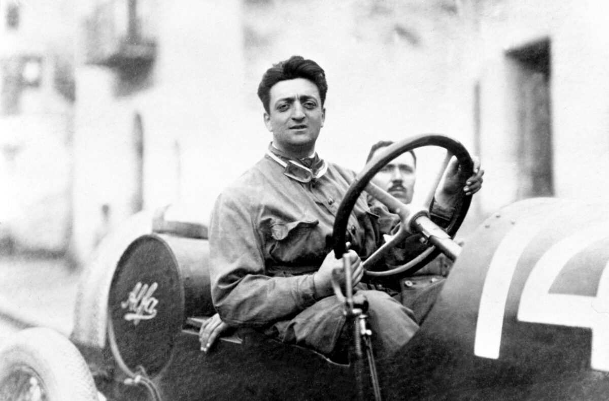 Enzo Ferrari Cockpit